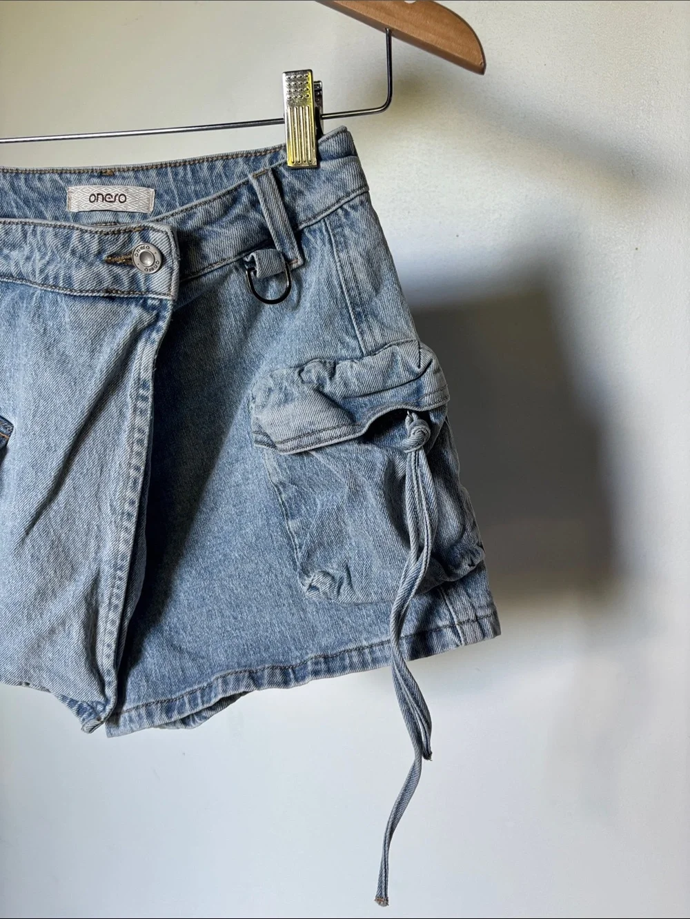 oneso Edgy High Rise Skort Jeans Size Small